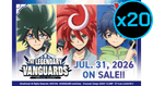 Gamers Guild AZ Cardfight!! Vanguard Cardfight!! Vanguard: The Legendary Vanguards Booster Display Case [VGE-DZ-SS15] (Pre-Order) YY Card World