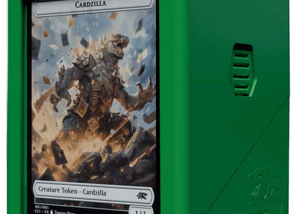 Gamers Guild AZ Cardzilla Cardzilla: Showcase 100+ Deck Box - Green (Pre-Order) GTS