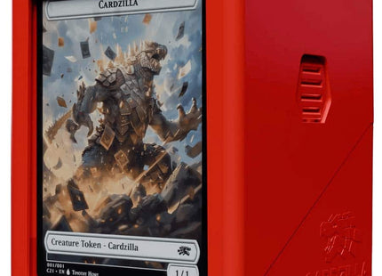 Gamers Guild AZ Cardzilla Cardzilla: Showcase 100+ Deck Box - Red (Pre-Order) GTS