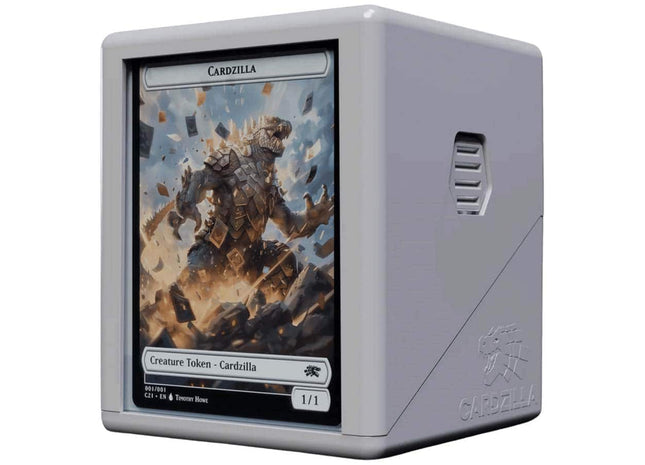 Gamers Guild AZ Cardzilla Cardzilla: Showcase 100+ Deck Box - White (Pre-Order) GTS