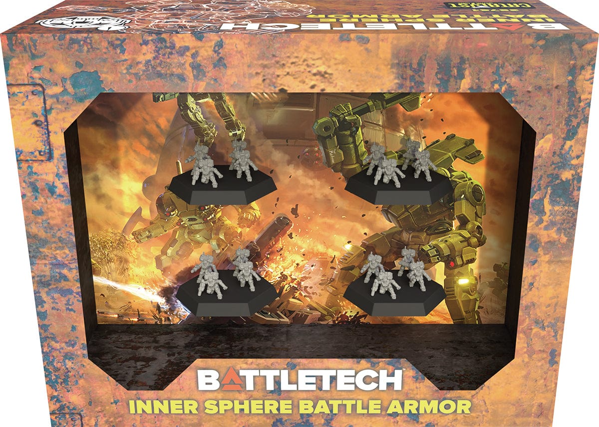 Catalyst Game Labs BattleTech: Inner Sphere Fire Lance - Miniature Game Catalyst Game Labs BattleTech: Inner Sphere Fire Lance - Miniature Game