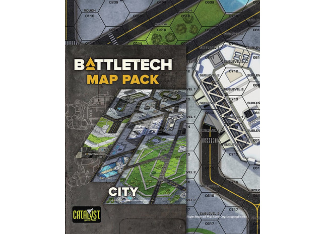 Gamers Guild AZ Catalyst Game Labs Battletech: Map Pack City (Pre-Order) AGD