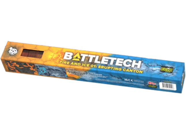 Gamers Guild AZ Catalyst Game Labs BattleTech: Map Pack Fire & Ice 01 - Erupting Canyon ACD Distribution