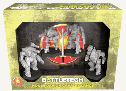Gamers Guild AZ Catalyst Game Labs BattleTech: Miniature ForcePack - House Davion Cavalry Lance (Pre-Order) AGD