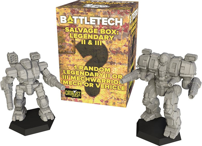 Gamers Guild AZ Catalyst Game Labs BattleTech: Salvage Box - Legendary II & III AGD