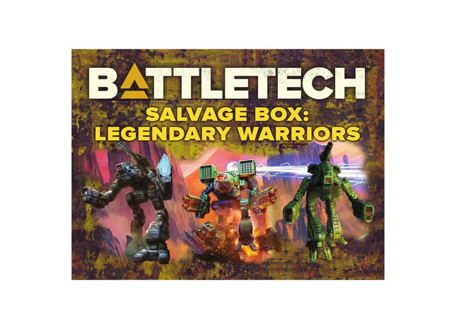 Gamers Guild AZ Catalyst Game Labs BattleTech: Salvage Box - Legendary Warriors Blind Box (Pre-Order) ACD Distribution