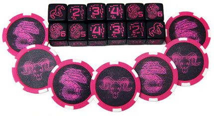 Gamers Guild AZ Catalyst Game Labs Shadowrun: Dice and Edge Tokens AGD