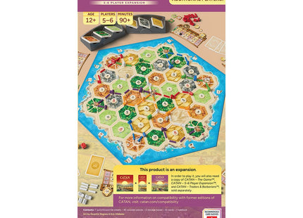 Gamers Guild AZ Catan Studio Catan: Traders & Barbarians 5-6 Player Extension (6th Edition) Asmodee