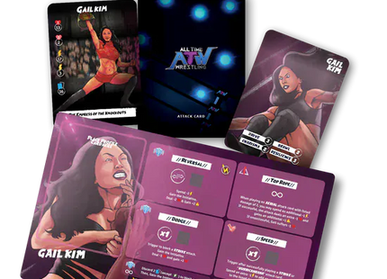 Gamers Guild AZ Cation Arts All Time Wrestling: Gail Kim Expansion (Pre-Order) Quartermaster Direct