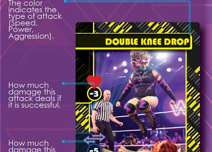 Gamers Guild AZ Cation Arts Women of Wrestling: The Card Game (Pre-Order) Quartermaster Direct