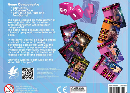 Gamers Guild AZ Cation Arts Women of Wrestling: The Card Game (Pre-Order) Quartermaster Direct