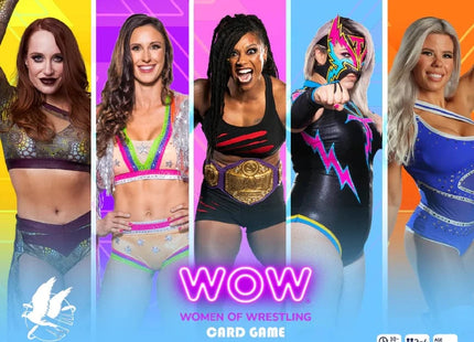 Gamers Guild AZ Cation Arts Women of Wrestling: The Card Game (Pre-Order) Quartermaster Direct