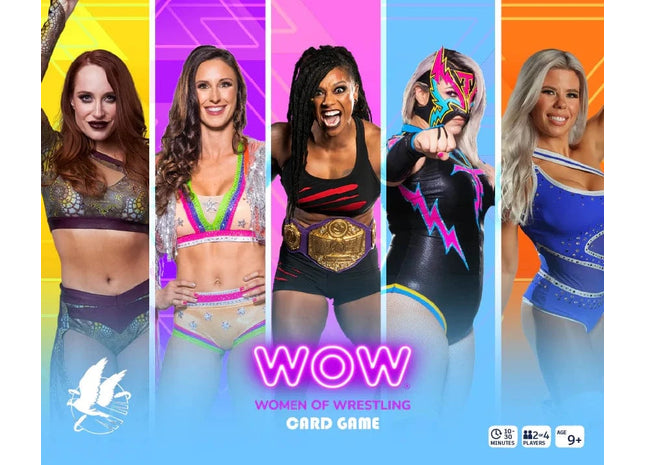 Gamers Guild AZ Cation Arts Women of Wrestling: The Card Game (Pre-Order) Quartermaster Direct