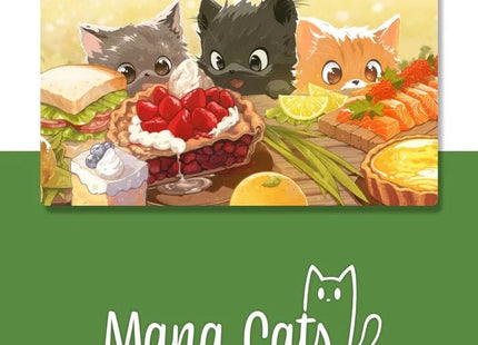 Gamers Guild AZ Caverns & Calicos Caverns & Calicos: Mana Cats Food Playmat Caverns & Calicos