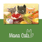 Gamers Guild AZ Caverns & Calicos Caverns & Calicos: Mana Cats Food Playmat Caverns & Calicos