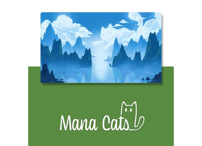Gamers Guild AZ Caverns & Calicos Caverns & Calicos: Mana Cats Island Playmat Caverns & Calicos