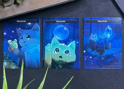 Gamers Guild AZ Caverns & Calicos Caverns & Calicos: Soldier & Treasure Token Set for Magic: The Gathering Caverns & Calicos