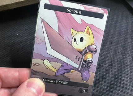 Gamers Guild AZ Caverns & Calicos Caverns & Calicos: Soldier & Treasure Token Set for Magic: The Gathering Caverns & Calicos