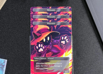 Gamers Guild AZ Caverns & Calicos Caverns & Calicos: Wizard & Bird Token Set for Magic: The Gathering Caverns & Calicos