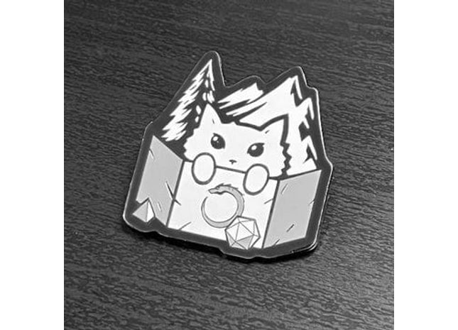 Gamers Guild AZ Caverns & Calicos Enamel Pin: Cat Class - Dungeon Master/Game Master Caverns & Calicos