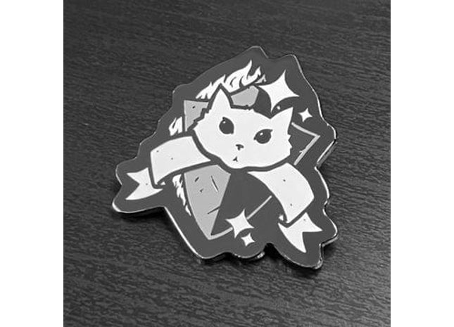 Gamers Guild AZ Caverns & Calicos Enamel Pin: Cat Class - Paladin Caverns & Calicos