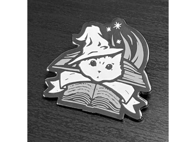 Gamers Guild AZ Caverns & Calicos Enamel Pin: Cat Class - Wizard Caverns & Calicos