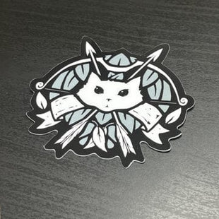 Gamers Guild AZ Caverns & Calicos Sticker: Cat Class - Ranger Caverns & Calicos