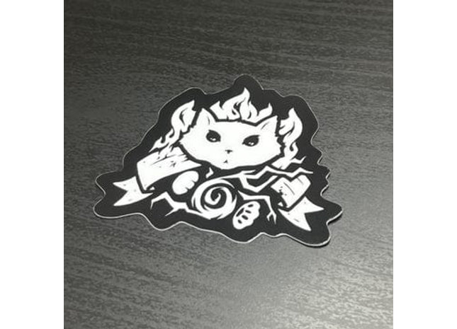 Gamers Guild AZ Caverns & Calicos Sticker: Cat Class - Sorcerer Caverns & Calicos