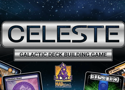 Gamers Guild AZ MADgical Productions Celeste: Galactic Deck Building Game Gamers Guild AZ
