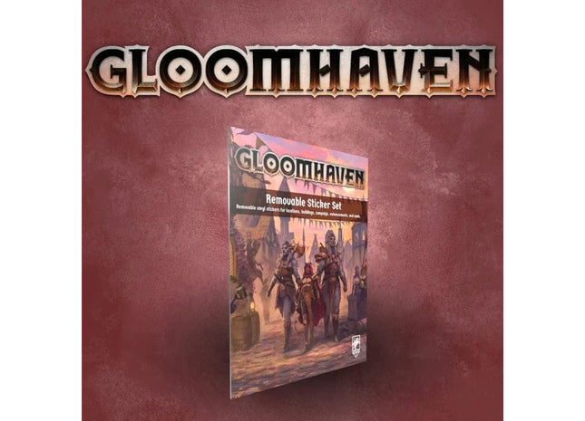Gamers Guild AZ Cephalofair Games Gloomhaven 2nd Edition Removable Sticker Set (Pre-Order) Cephalofair Games
