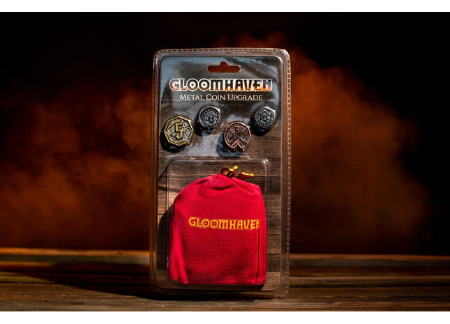 Gamers Guild AZ Cephalofair Games Gloomhaven: Metal Coin Upgrade GTS