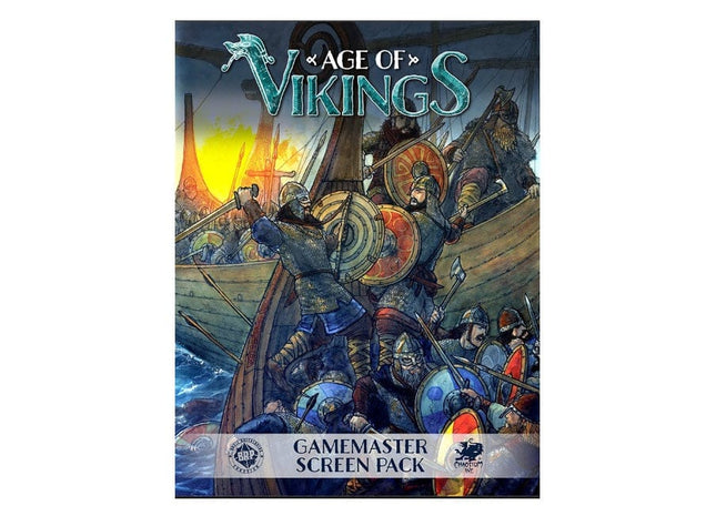 Gamers Guild AZ Chaosium Age of Vikings: GameMaster Screen (Pre-Order) AGD