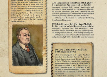 Gamers Guild AZ Chaosium Call of Cthulhu Investigator Handbook (Pre-Order) PSi