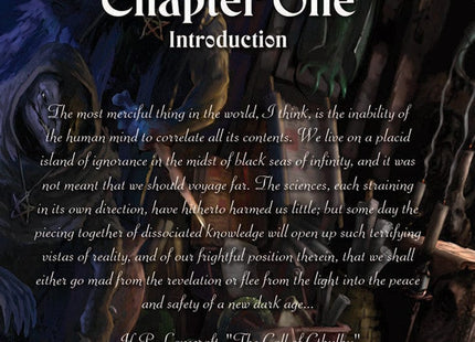 Gamers Guild AZ Chaosium Call of Cthulhu Investigator Handbook (Pre-Order) PSi