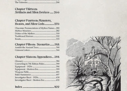 Gamers Guild AZ Chaosium Call of Cthulhu Keeper Rulebook (Pre-Order) PSi