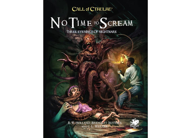 Gamers Guild AZ Chaosium Call of Cthulhu: No Time To Scream (Pre-Order) Asmodee