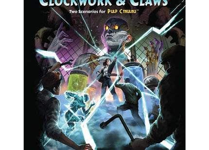 Gamers Guild AZ Chaosium Call of Cthulhu: Pulp Cthulhu - Clockwork & Claws (Pre-Order) Asmodee