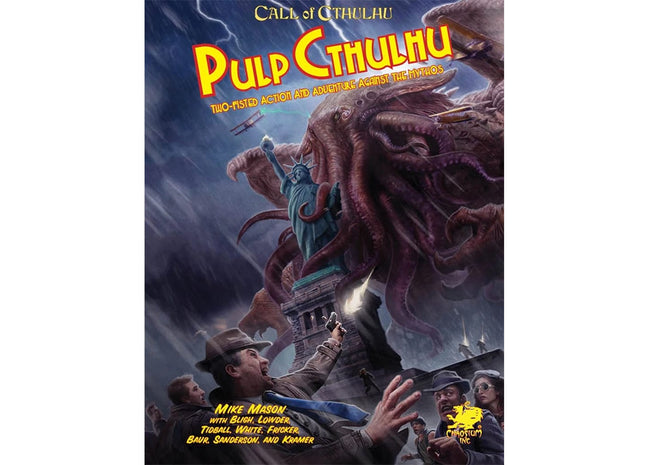 Gamers Guild AZ Chaosium Call of Cthulhu: Pulp Cthulhu Core Rulebook (Pre-Order) Asmodee