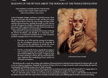 Gamers Guild AZ Chaosium Call of Cthulhu Reign of Terror PSi