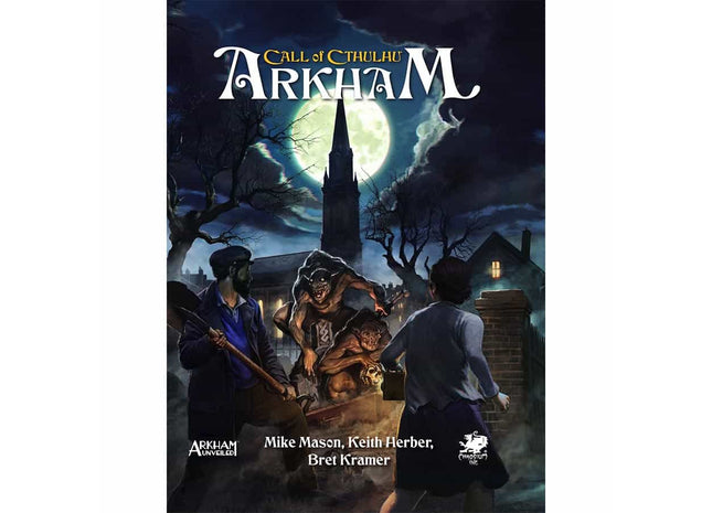 Gamers Guild AZ Chaosium Call Of Cthulhu RPG (7E): Arkham GTS
