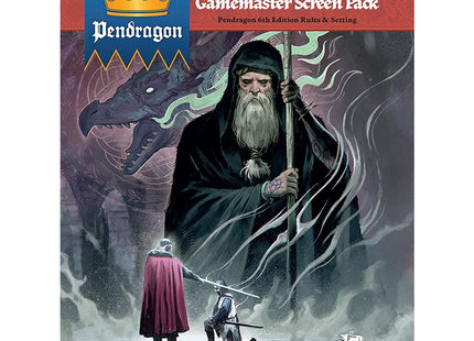 Gamers Guild AZ Chaosium Pendragon: GameMaster Screen Pack (Pre-Order) Asmodee