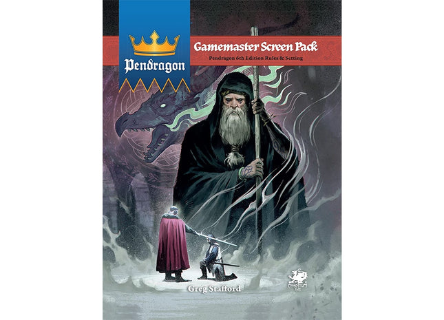 Gamers Guild AZ Chaosium Pendragon: GameMaster Screen Pack (Pre-Order) Asmodee