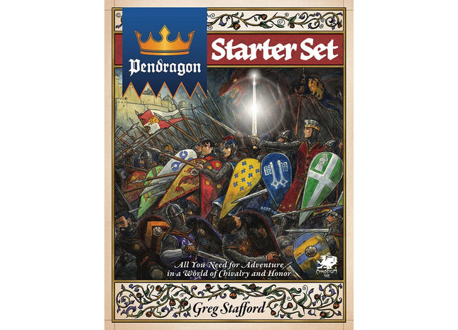 Gamers Guild AZ Chaosium Pendragon RPG: Starter Set AGD