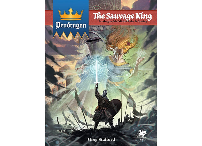 Gamers Guild AZ Chaosium Pendragon: The Sauvage King (Pre-Order) Asmodee