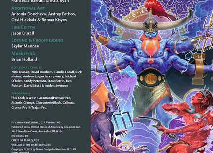 Gamers Guild AZ Chaosium RuneQuest RPG: Cults of RuneQuest - The Lightbringers AGD