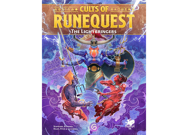 Gamers Guild AZ Chaosium RuneQuest RPG: Cults of RuneQuest - The Lightbringers AGD