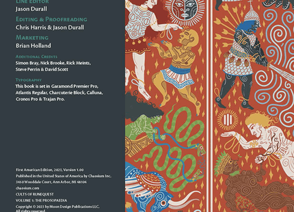 Gamers Guild AZ Chaosium RuneQuest RPG: Cults of RuneQuest - The Prosopaedia AGD