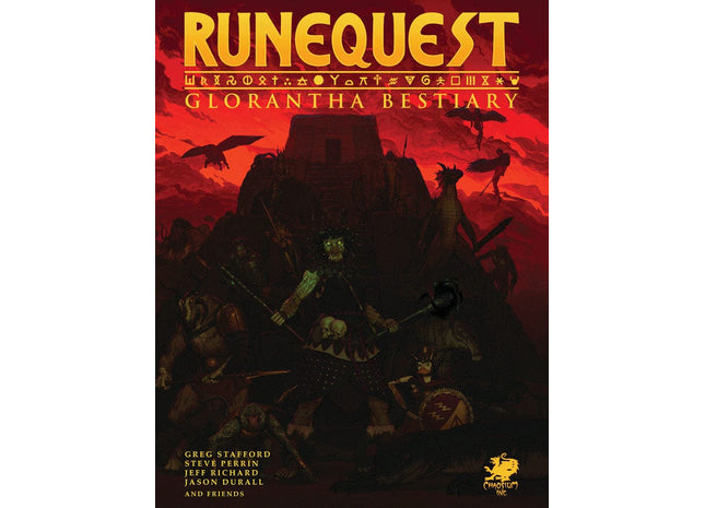 Gamers Guild AZ Chaosium RuneQuest RPG: Glorantha Bestiary AGD