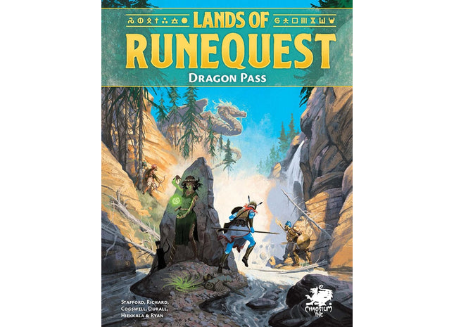 Gamers Guild AZ Chaosium RuneQuest RPG: Lands of RuneQuest - Dragon Pass AGD