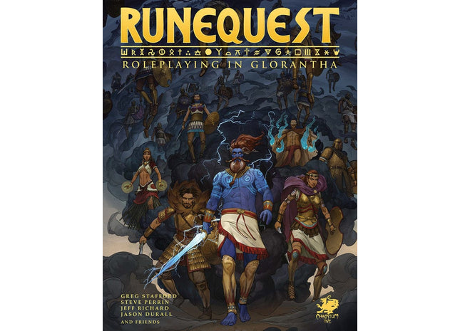 Gamers Guild AZ Chaosium RuneQuest RPG: Roleplaying in Glorantha Core Rulebook AGD